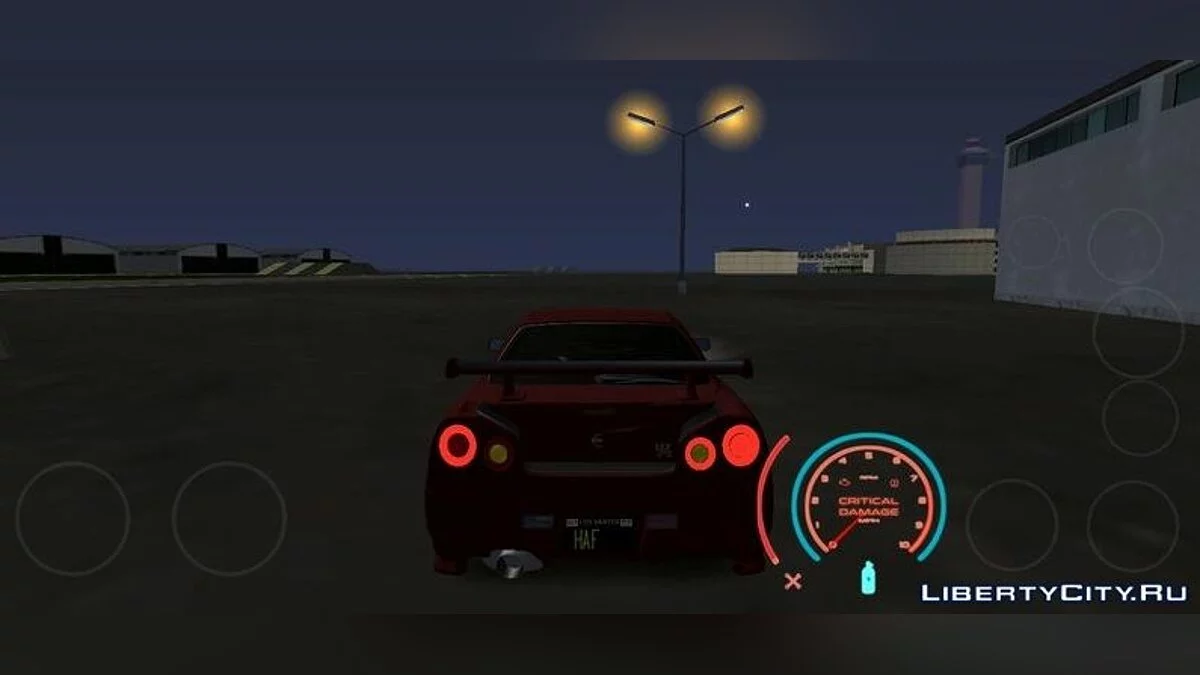 Velocímetro do jogo Need For Speed V2 / GTA San Andreas (iOS, Android)