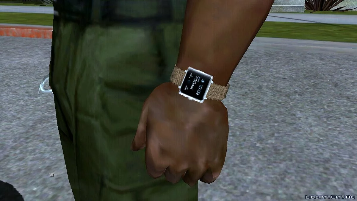 ساعة آبل / GTA سان أندرياس (iOS، أندرويد)