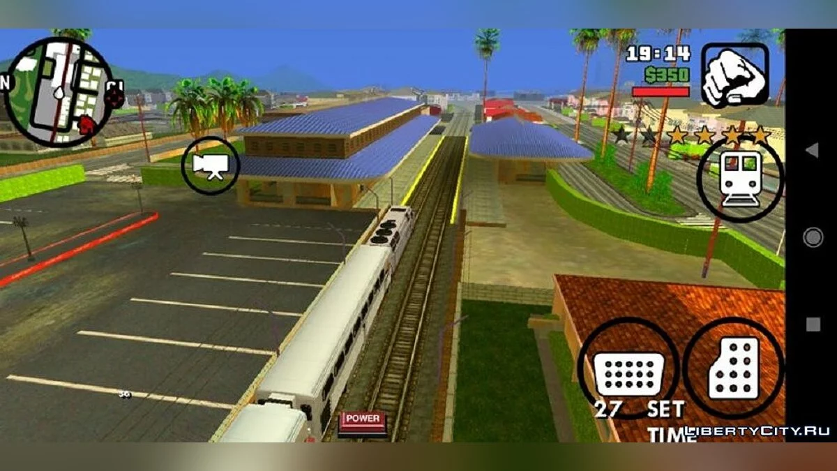 القطار يستخدم مسارًا مختلفًا V2 / GTA سان أندرياس (iOS، أندرويد)