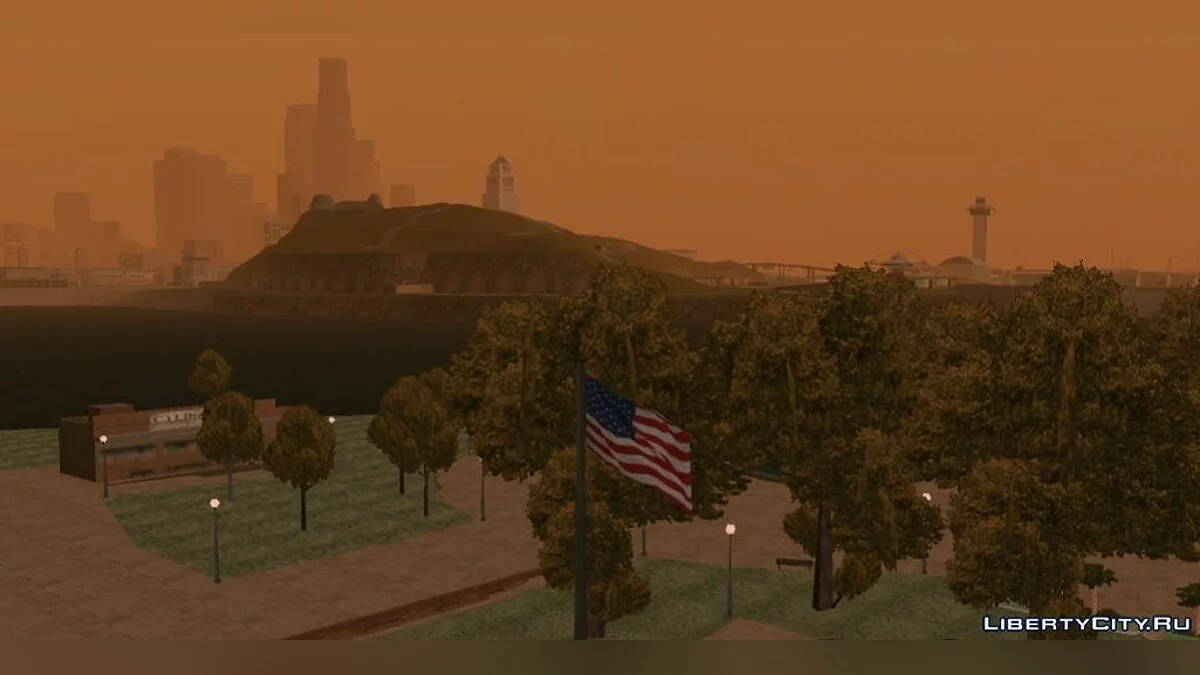 Patung Kebebasan untuk GTA SA Mobile - Konversi Patung Kebebasan ke versi mobile SA / GTA San Andreas (iOS, Android)