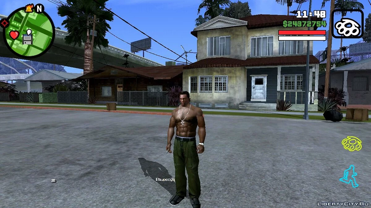 Яскраві кнопки / GTA San Andreas (iOS, Android)