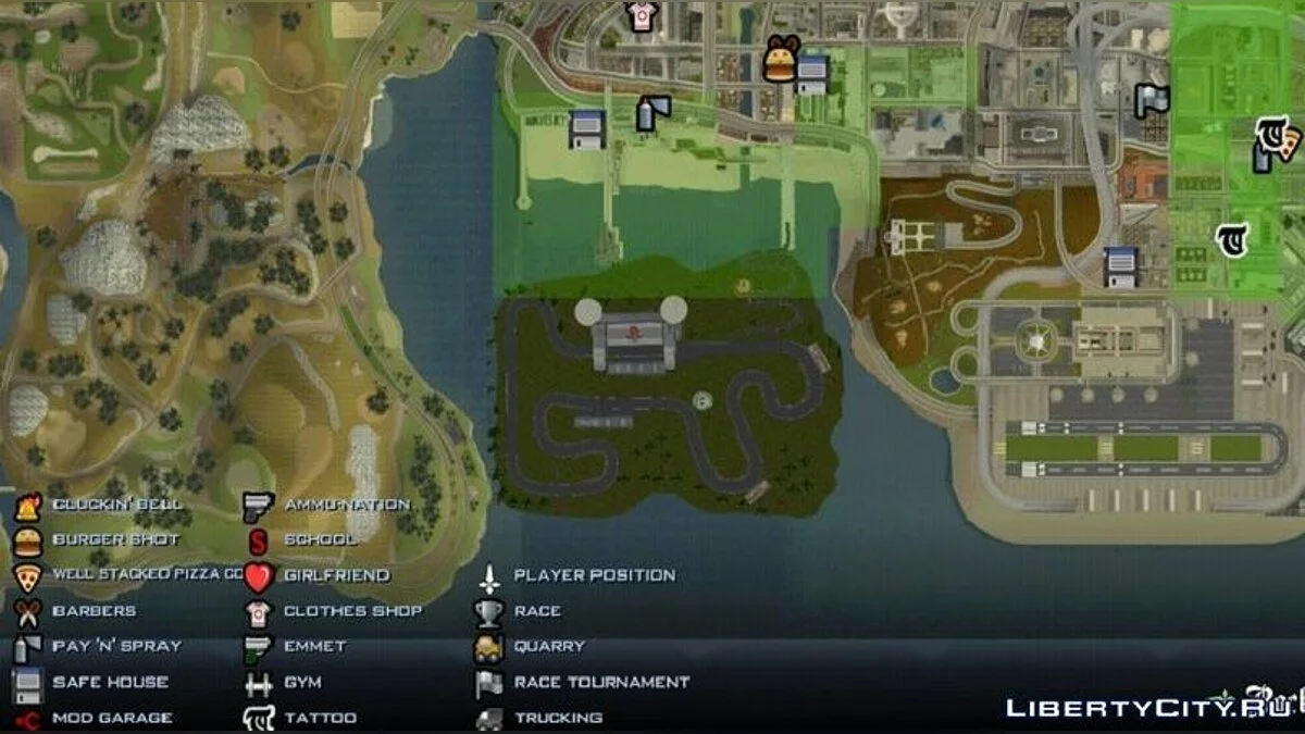 F1 Shanghai International Circuit / GTA San Andreas (iOS, Android)