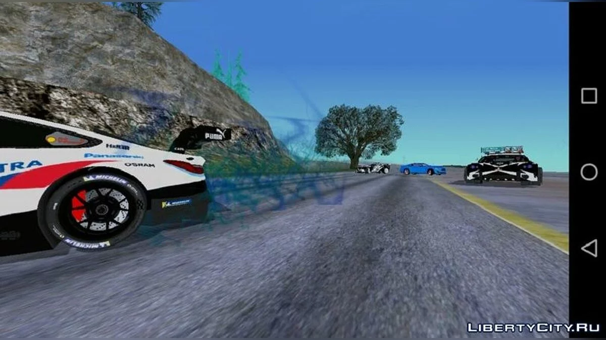 Новый дым из-под колес / GTA San Andreas (iOS, Android)