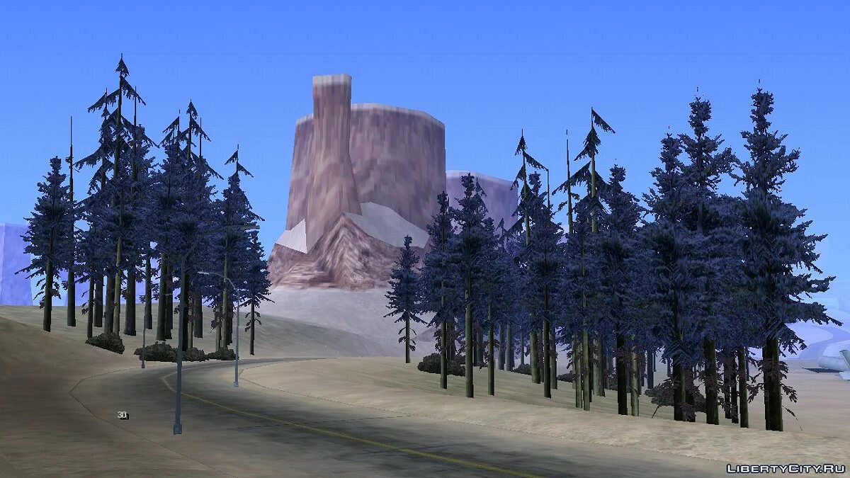 Bosque desértico / GTA San Andreas (iOS, Android)