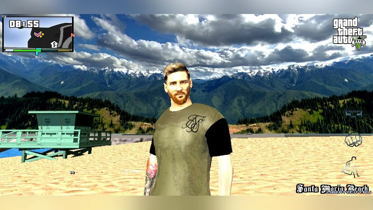 Nuvens realistas 4K (HD Skybox) / GTA San Andreas (iOS, Android)