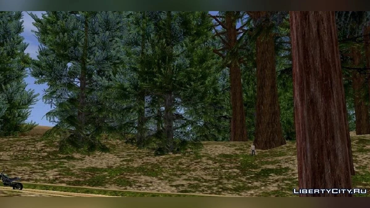Realistic Forest in GTA 5 Style / GTA San Andreas (iOS, Android)