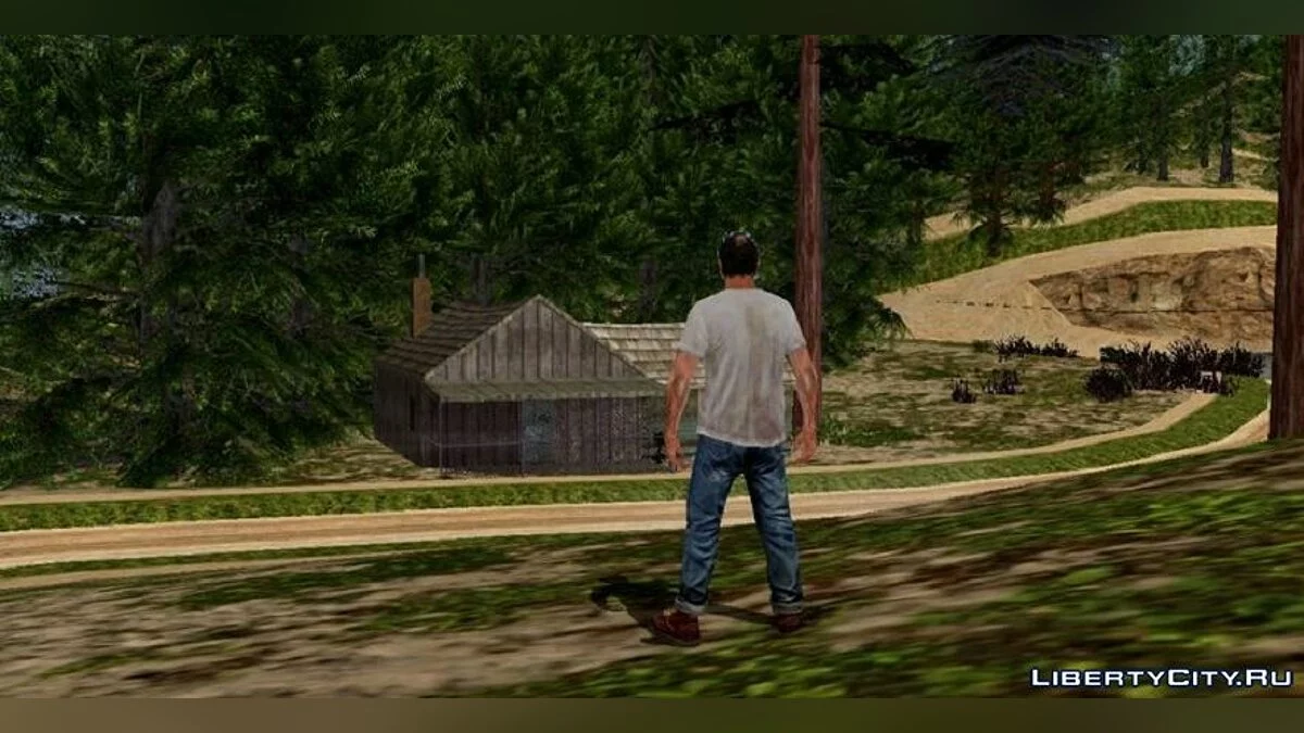 Realistic Forest in GTA 5 Style / GTA San Andreas (iOS, Android)