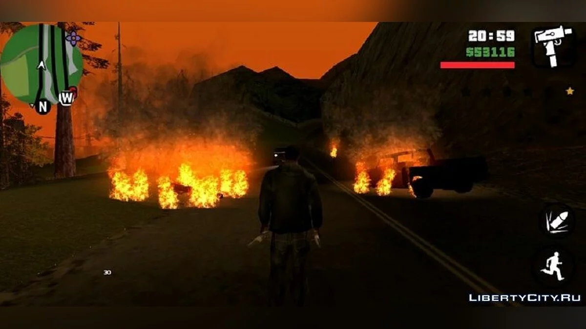 Efeitos HD / GTA San Andreas (iOS, Android)