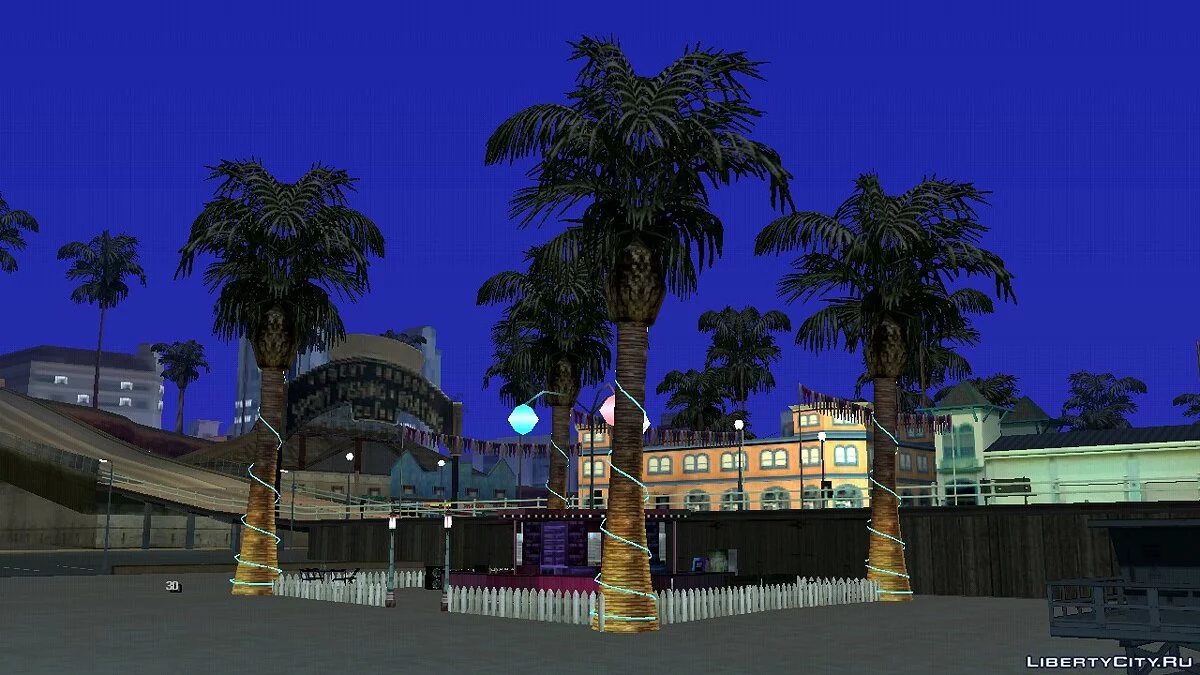 Нічне кафе на пляжі / GTA San Andreas (iOS, Android)