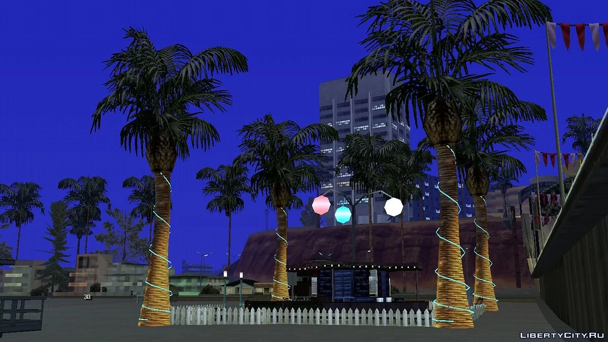 Нічне кафе на пляжі / GTA San Andreas (iOS, Android)