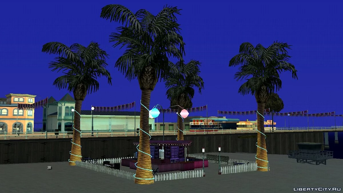 Нічне кафе на пляжі / GTA San Andreas (iOS, Android)