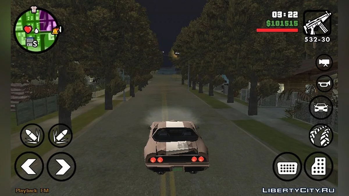 شارع غروف الجديد / GTA سان أندرياس (iOS، أندرويد)