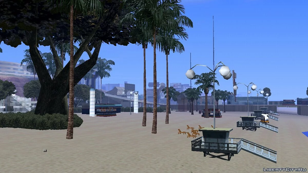 Новий пляж у Лос-Сантосі / GTA San Andreas (iOS, Android)