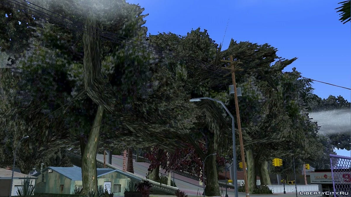 Enhanced Vegetation on Grove Street / GTA San Andreas (iOS, Android)