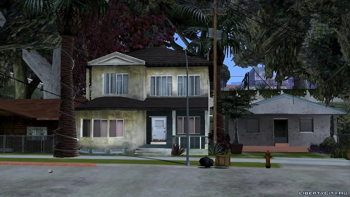 Enhanced Vegetation on Grove Street / GTA San Andreas (iOS, Android)