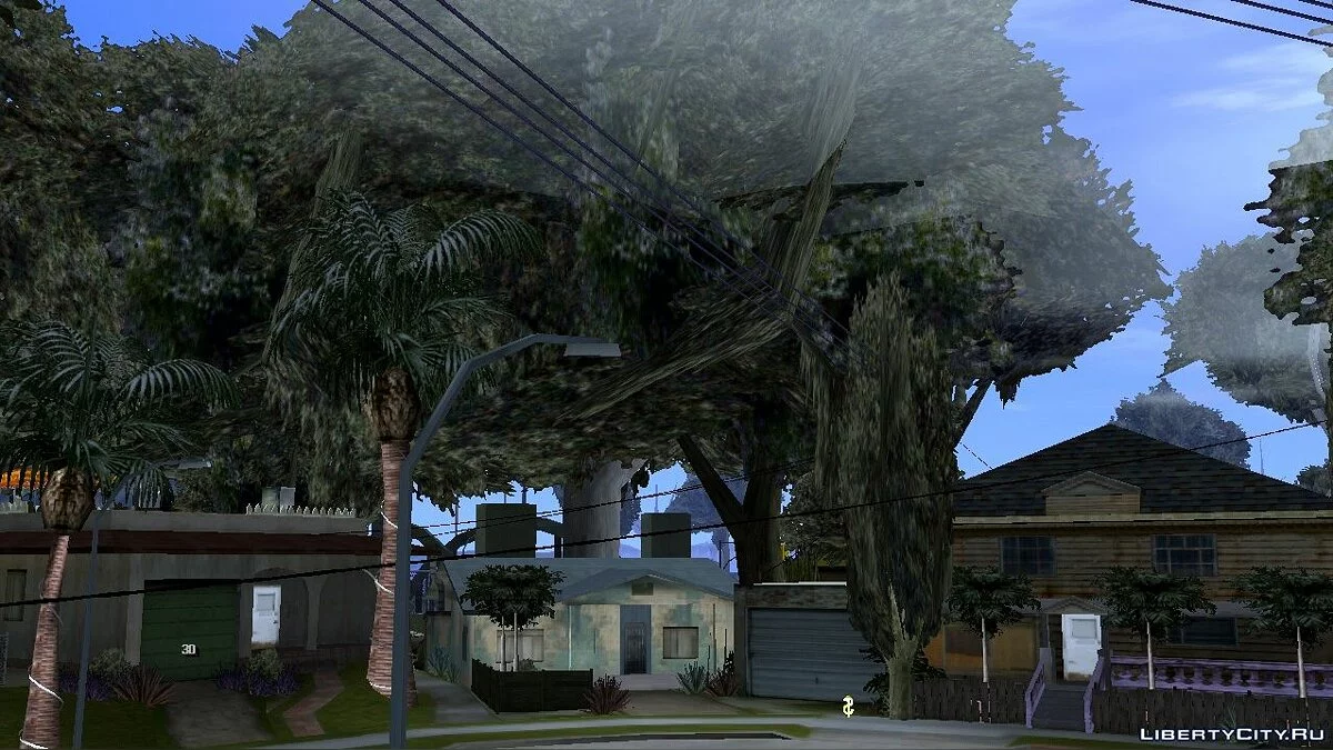 Enhanced Vegetation on Grove Street / GTA San Andreas (iOS, Android)