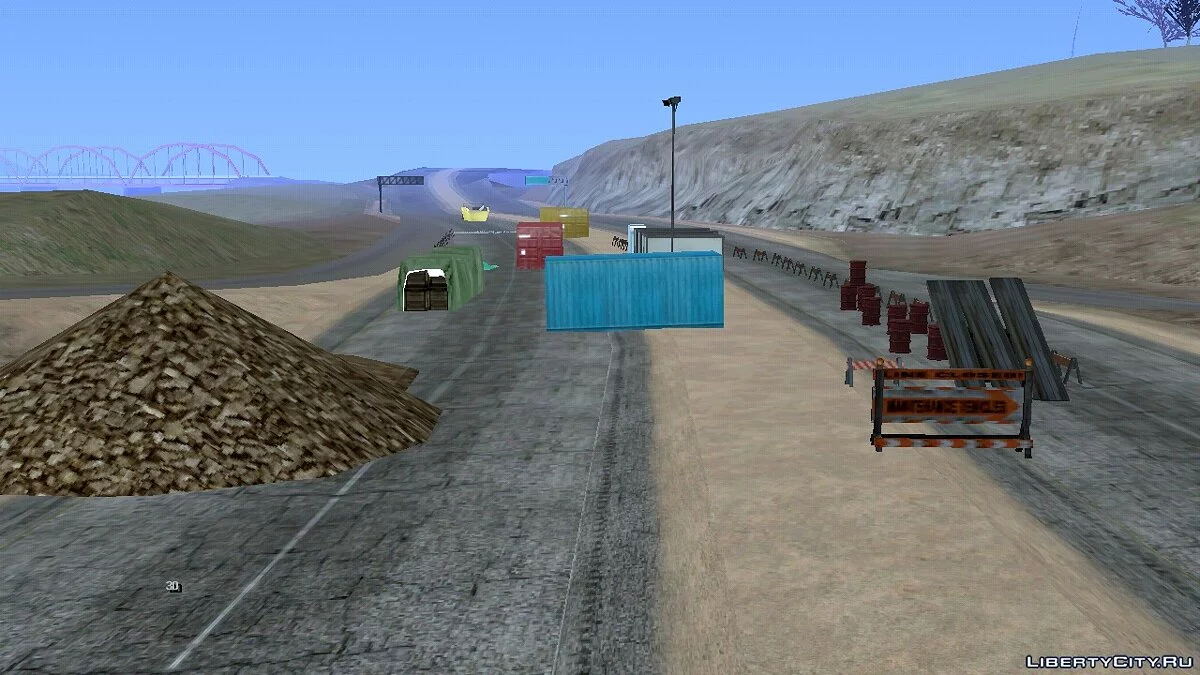 Reparo de Estradas / GTA San Andreas (iOS, Android)