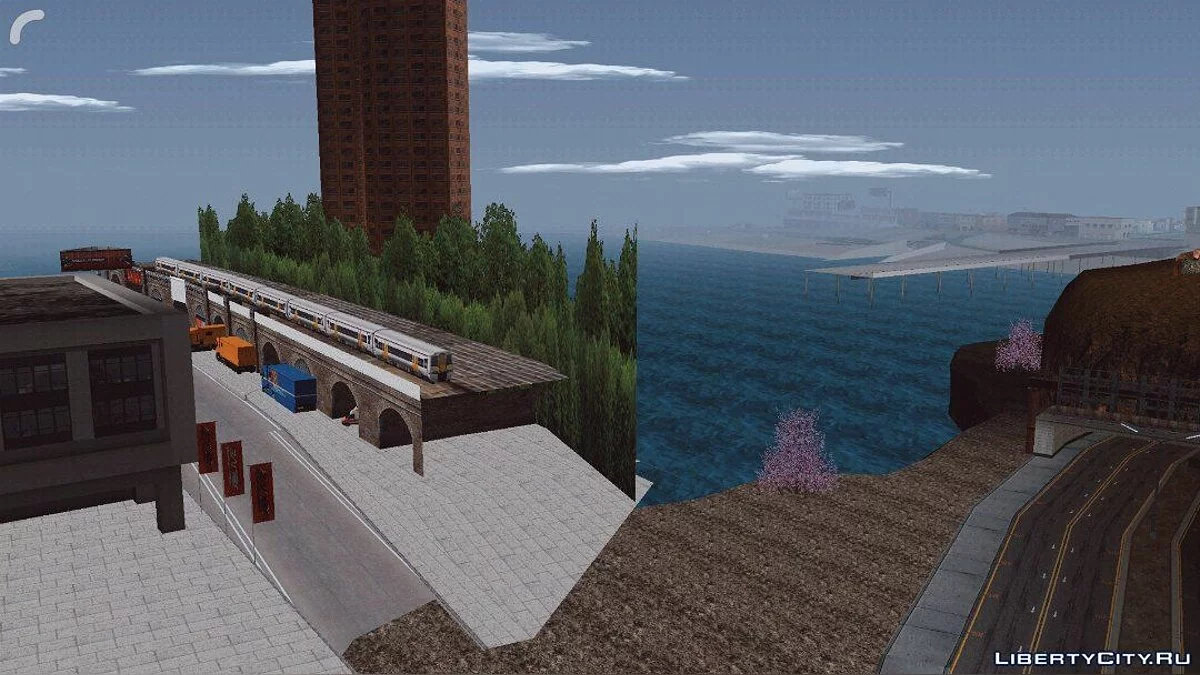 Circuit de drift / GTA San Andreas (iOS, Android)