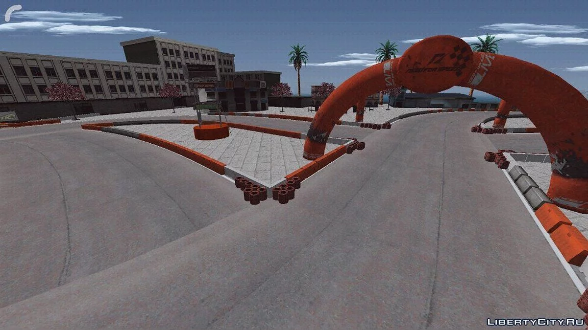 Circuit de drift / GTA San Andreas (iOS, Android)