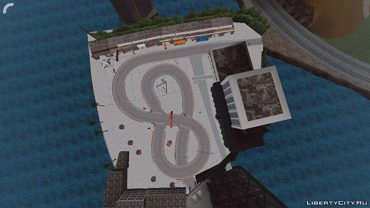 Circuit de drift / GTA San Andreas (iOS, Android)