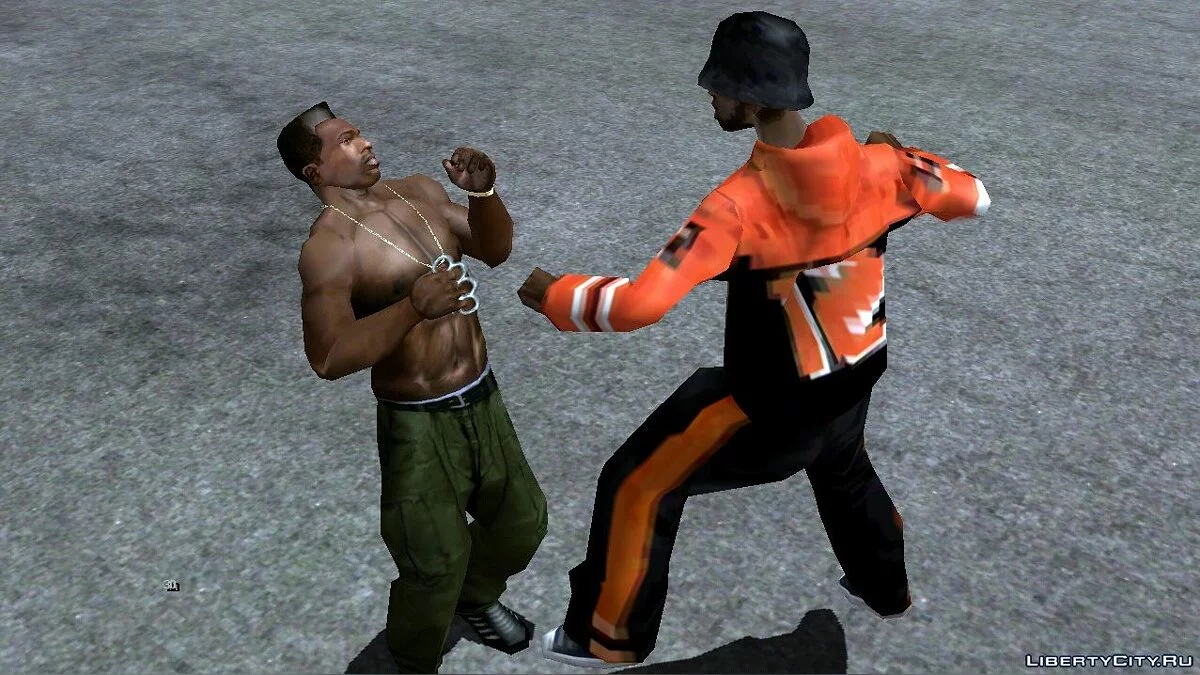 Animações de GTA 5 / GTA San Andreas (iOS, Android)