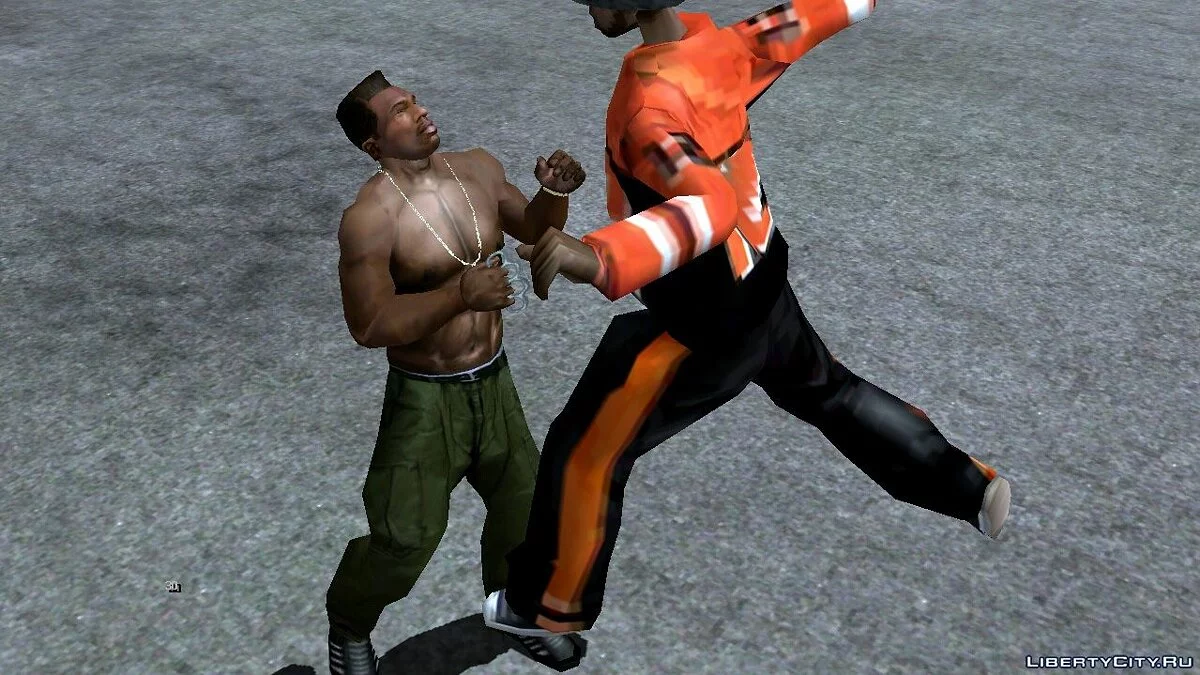 Animações de GTA 5 / GTA San Andreas (iOS, Android)