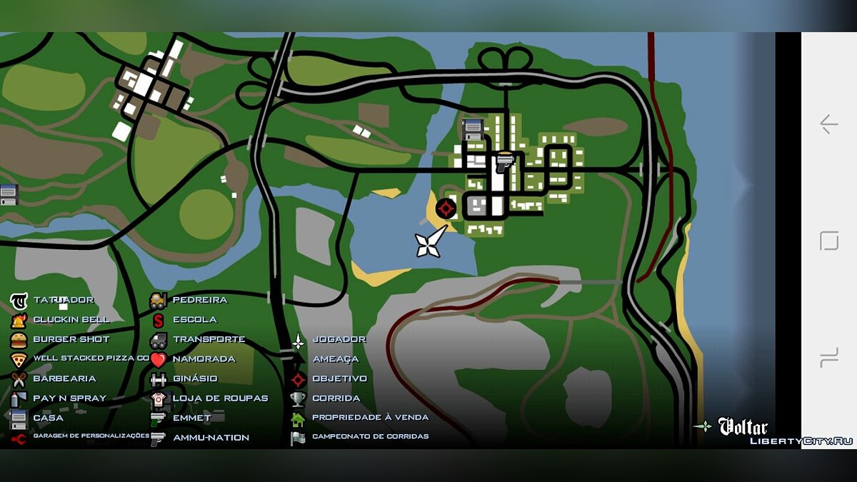 Mapas das Namoradas ~ Portal do GTA
