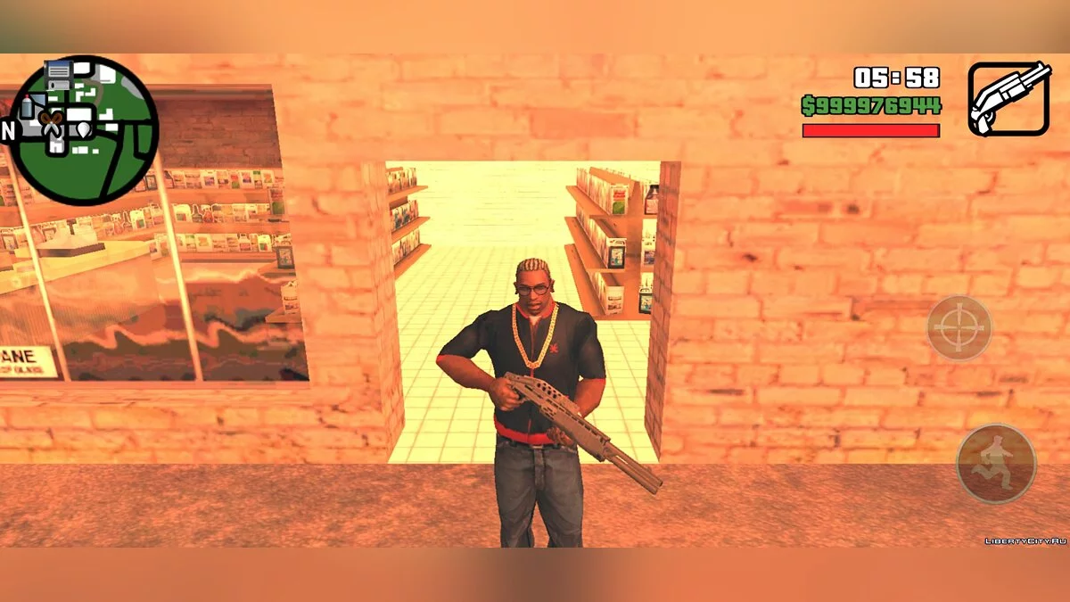 Posto de Gasolina Dillimore Aberto / GTA San Andreas (iOS, Android)
