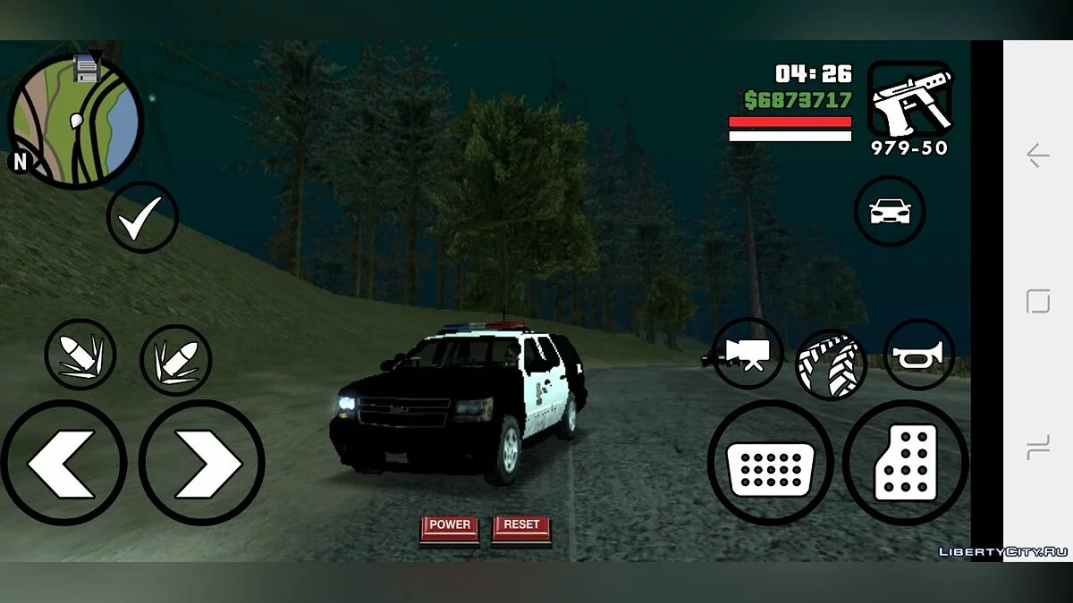 Рослинність у Tierra Robada / GTA San Andreas (iOS, Android)