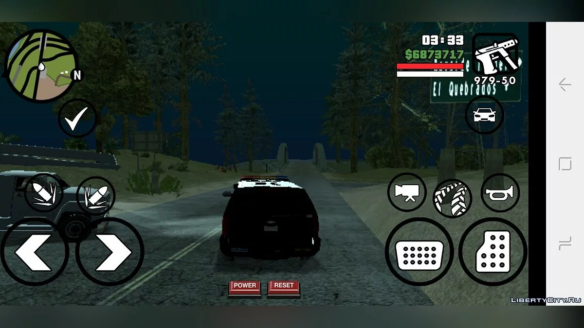 Рослинність у Tierra Robada / GTA San Andreas (iOS, Android)