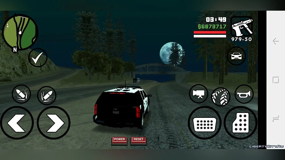 Рослинність у Tierra Robada / GTA San Andreas (iOS, Android)