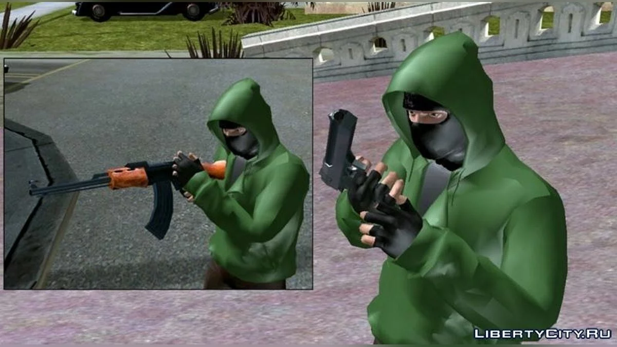 Реалістичні анімації / GTA San Andreas (iOS, Android)