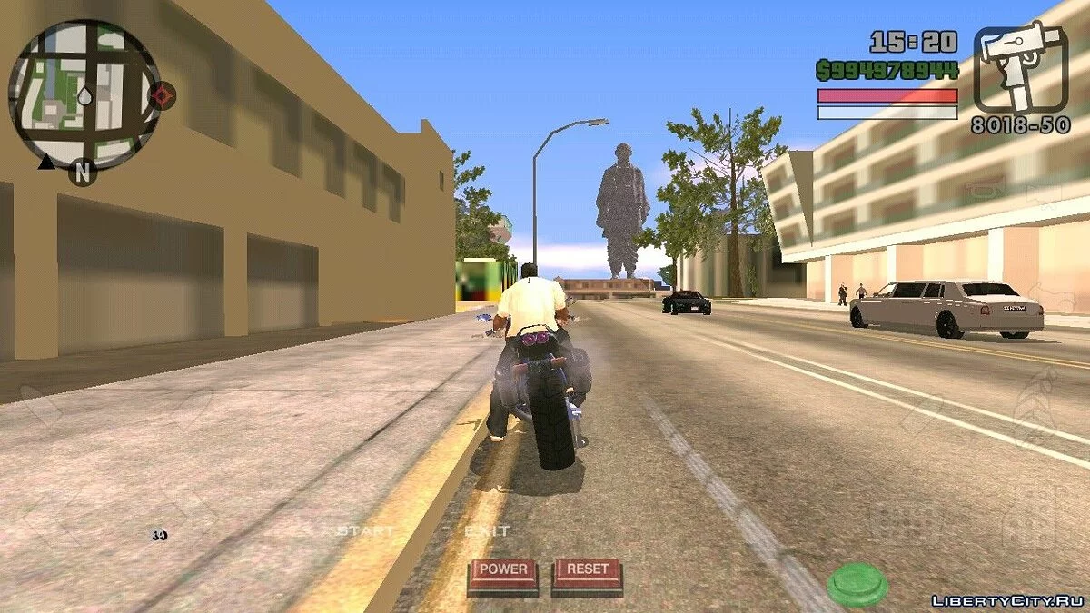 Statue of Unity in San Andreas V2 / GTA San Andreas (iOS, Android)