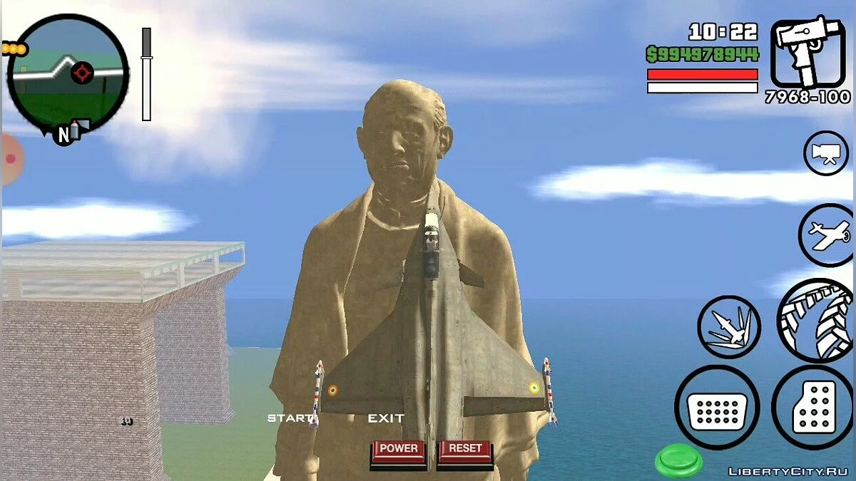 Statue of Unity in San Andreas V2 / GTA San Andreas (iOS, Android)