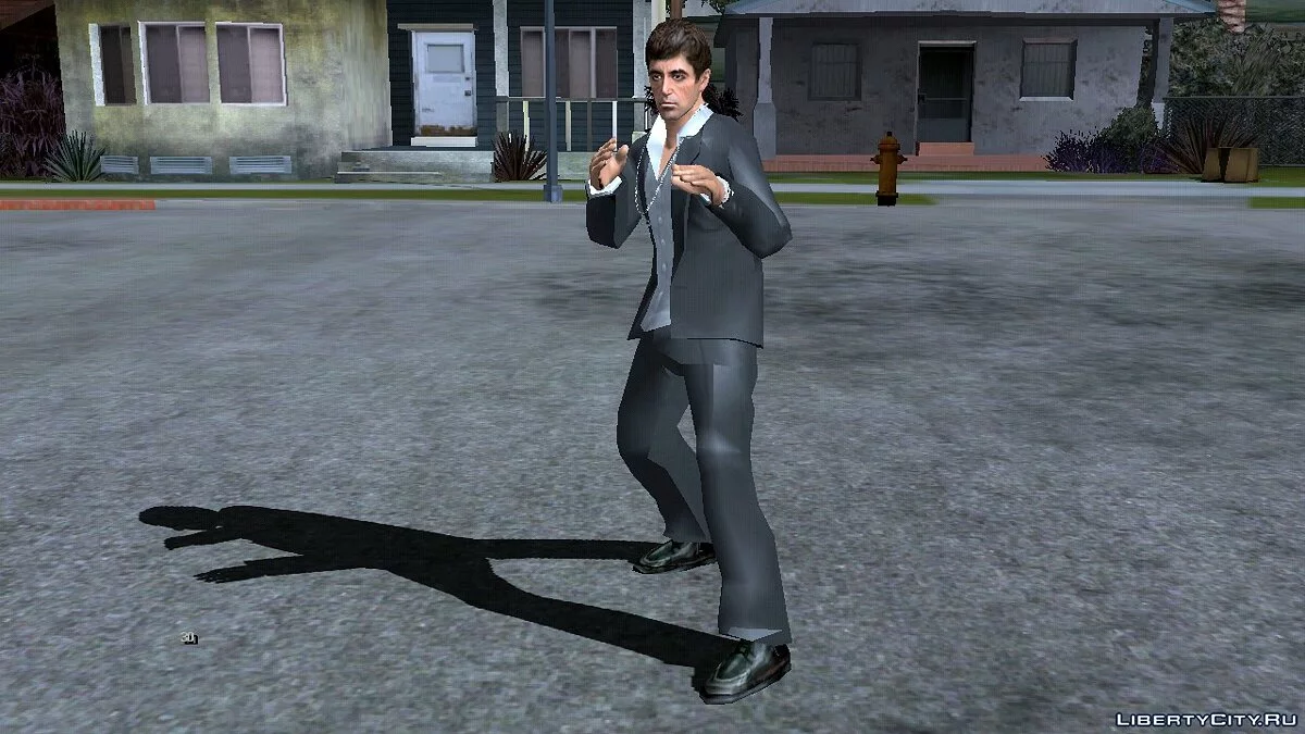 Tony Montana en lugar de Carl / GTA San Andreas (iOS, Android)