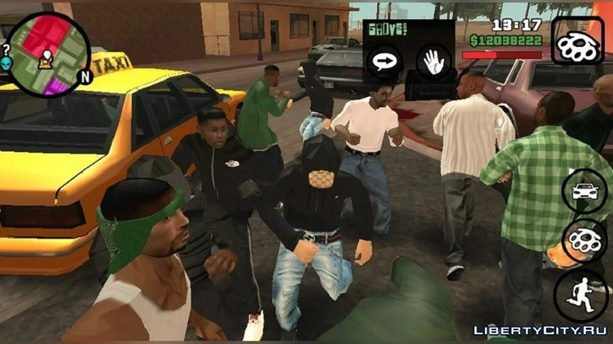 Guerras de pandillas en San Andreas / GTA San Andreas (iOS, Android)
