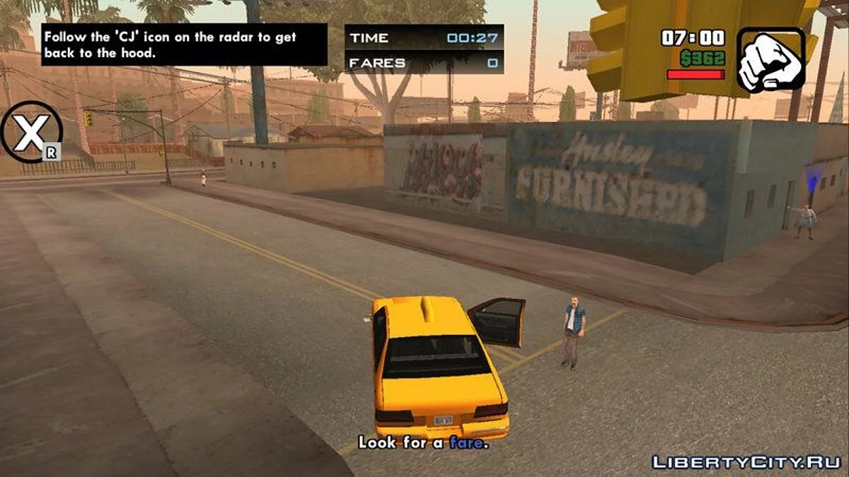HUD comme PC/Console pour Mobile / GTA San Andreas (iOS, Android)