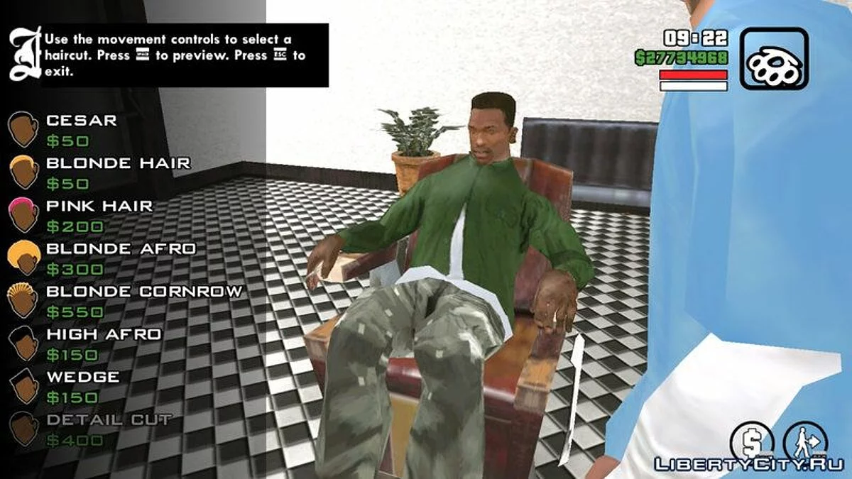 HUD comme PC/Console pour Mobile / GTA San Andreas (iOS, Android)