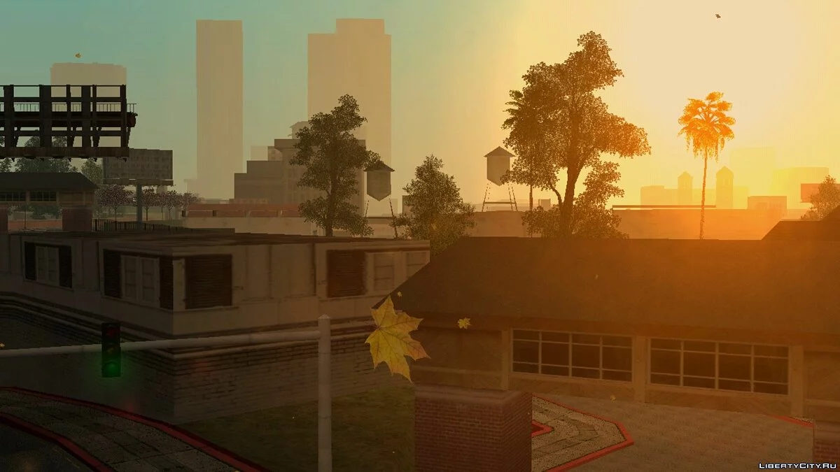 Ефект листопада / GTA San Andreas (iOS, Android)