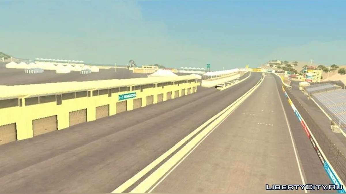 Mazda Raceway Laguna Seca / GTA San Andreas (iOS, Android)