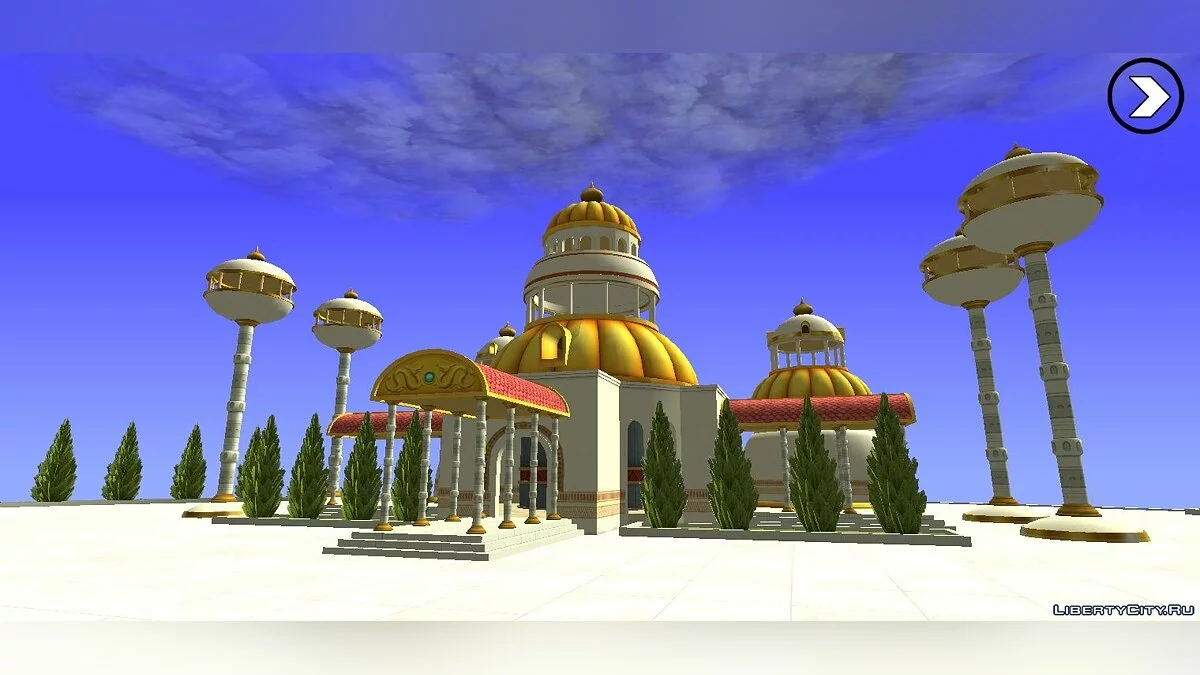 Мод Dragonball Xenoverse Kami Lookout / GTA San Andreas (iOS, Android)