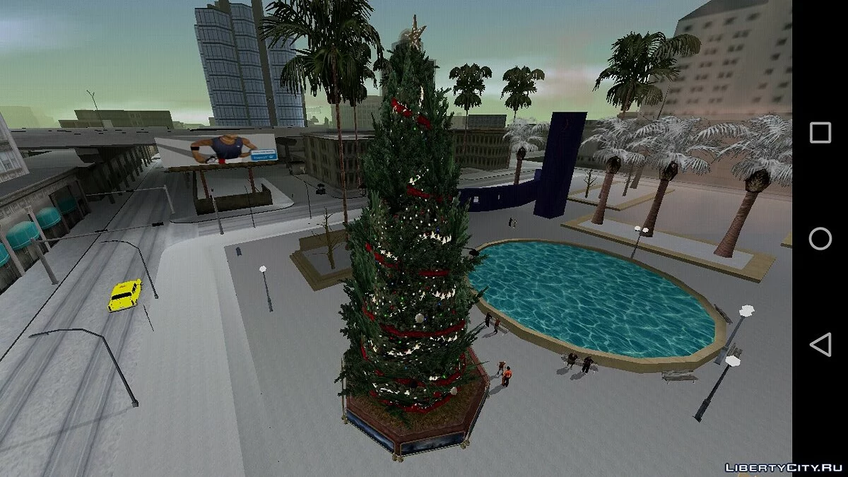 Árboles de Navidad de GTA 5 / GTA San Andreas (iOS, Android)