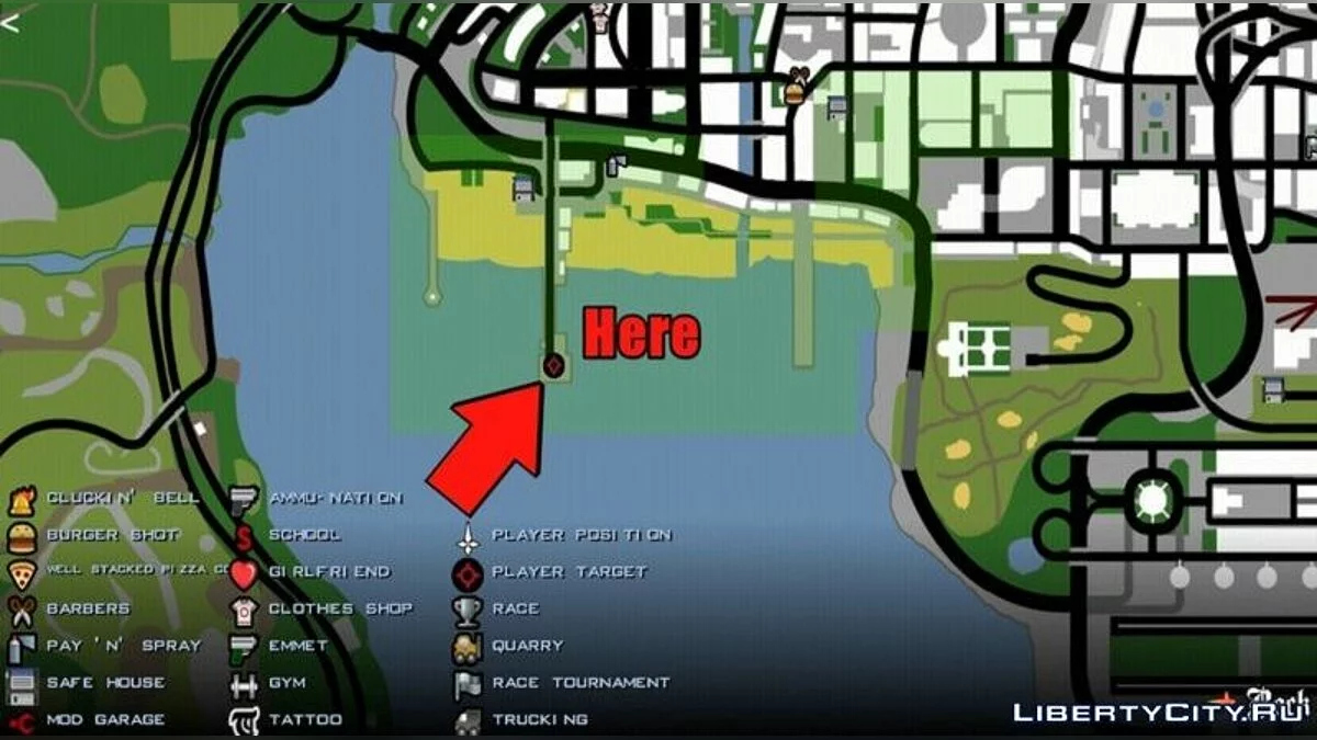 ينابيع ساكينا / GTA سان أندرياس (iOS، أندرويد)