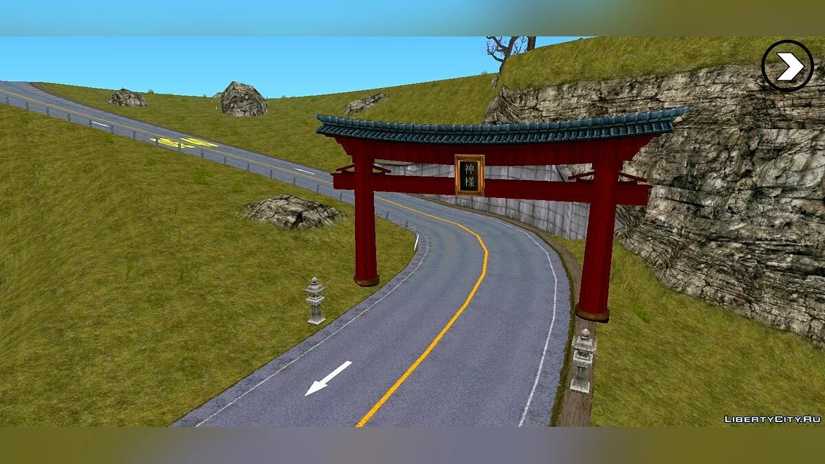 Shrine Route Drift / GTA San Andreas (iOS, Android)