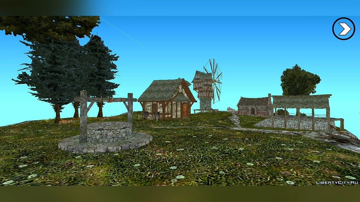 Skyrim Flying Island / GTA San Andreas (iOS, Android)