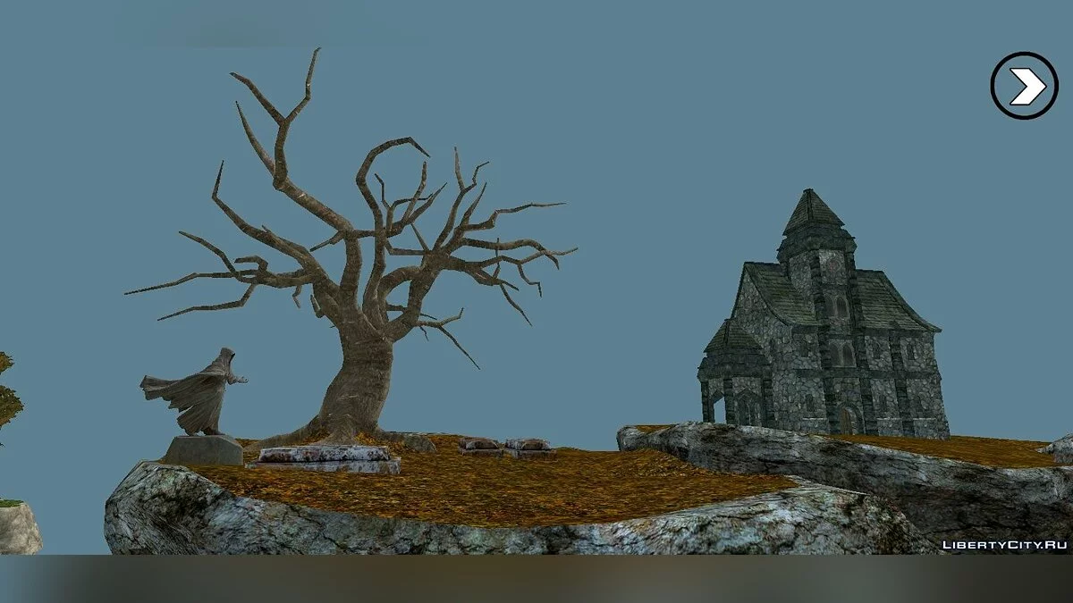 Skyrim Flying Island / GTA San Andreas (iOS, Android)