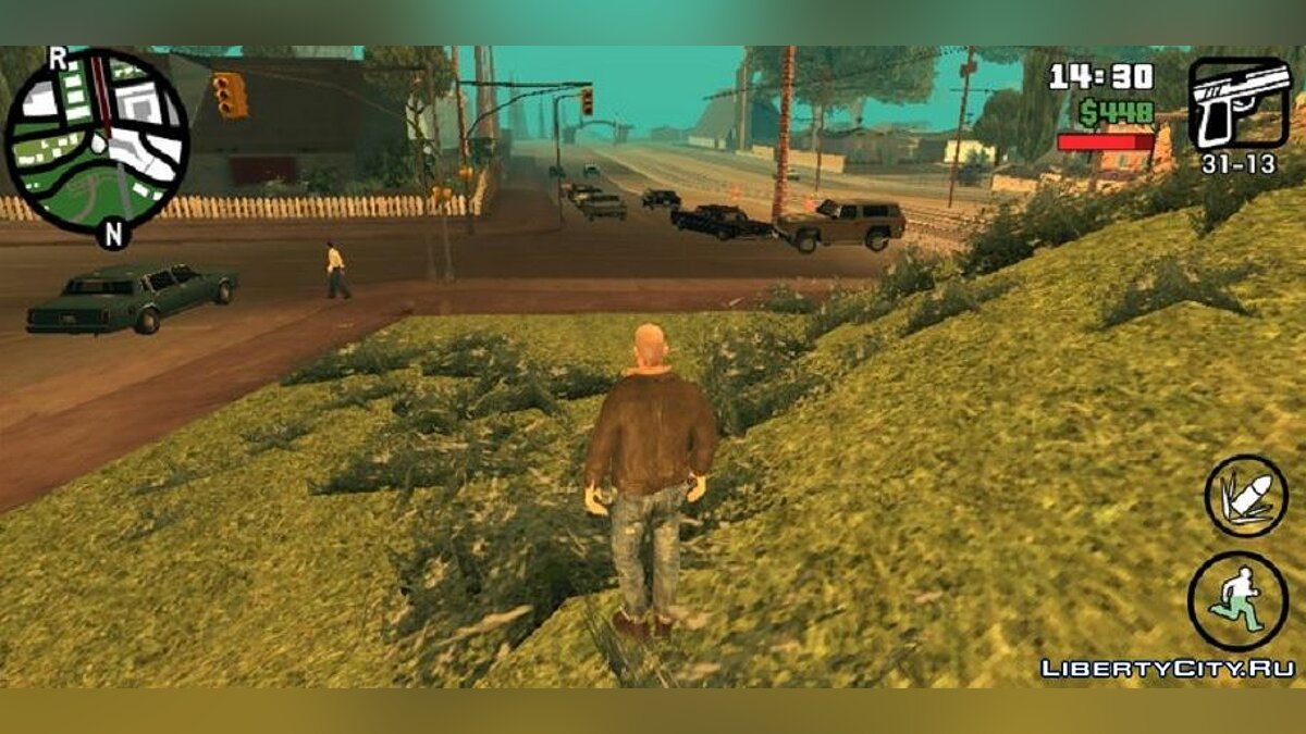 GTA San Andreas Android PS2 Grass Mod 