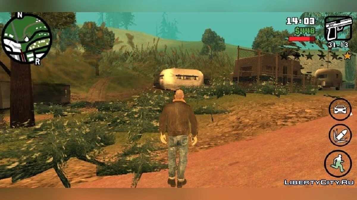 Grass and weather like in Play Station 2 / GTA San Andreas (iOS, Android)