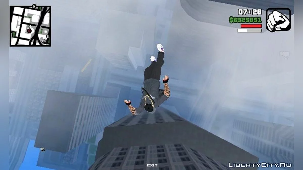 Animações para parkour v2 / GTA San Andreas (iOS, Android)