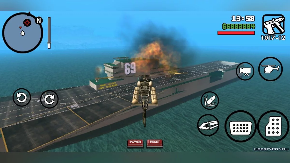 Portaaviones / GTA San Andreas (iOS, Android)